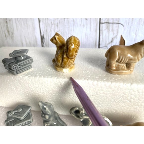 Wade England Red Rose Tea pet series Ceramic 7pc Figurines - Picture 7 of 9